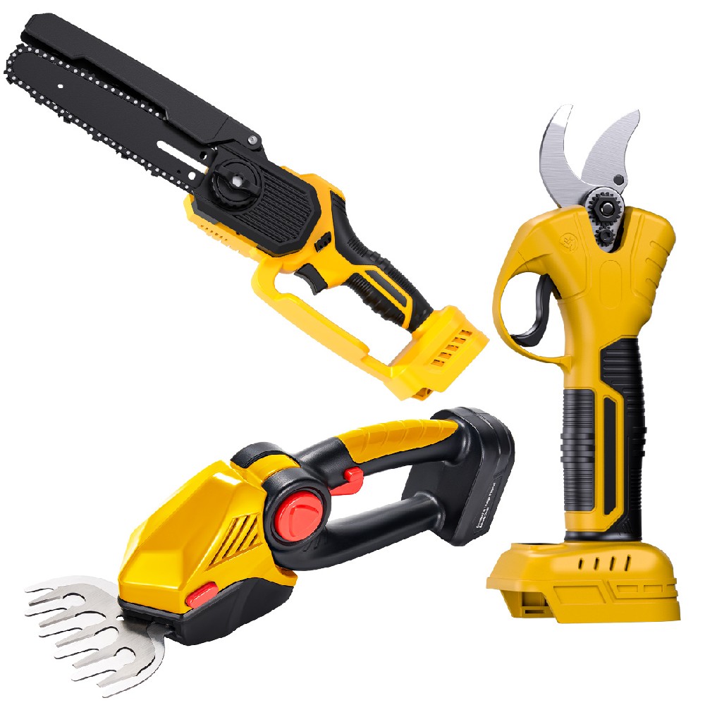 The Ultimate Professional Bundle: 220mm Laser Hedge Trimmer, 8