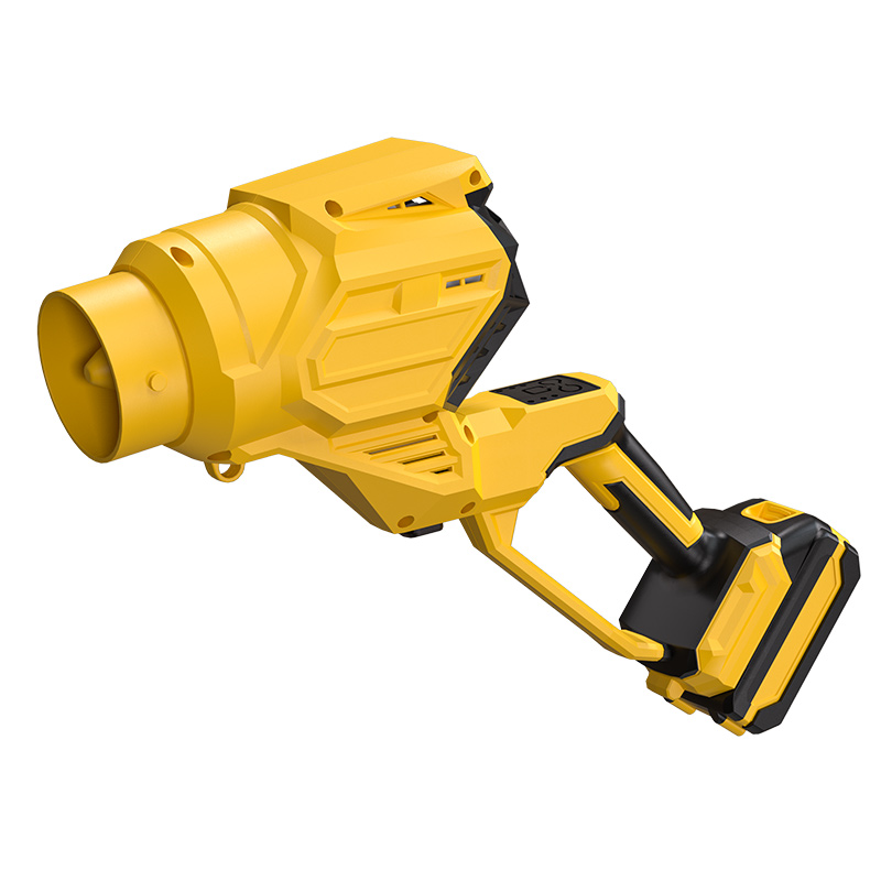 21V Rotating Handle Leaf Blower - 550 CFM Ergonomic Debris Cleane