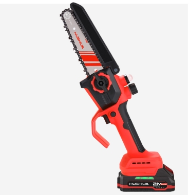 6-Inch Brushless Chainsaw - 21V Battery & Auto Oiling | for Gardening & Crafts | Blue Pro Design